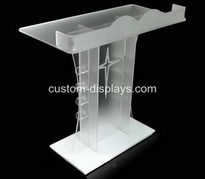 Modern acrylic rostrum lectern podium CAF-007