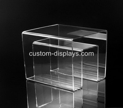 new design unique clear acrylic coffee table with magazine CAF-009