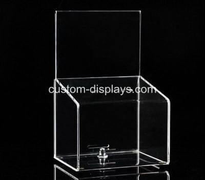 Acrylic box with lock