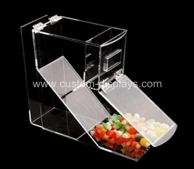 Acrylic candy bin with scoop