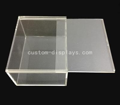Acrylic box with sliding lid