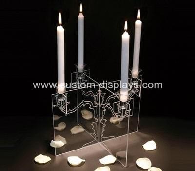 Acrylic candelabra