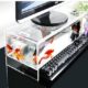 cms-006-1 Acrylic monitor stand with fish tank