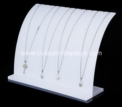 Jewelry necklace display