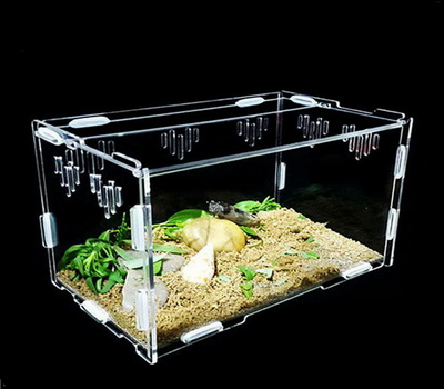 Acrylic reptile cages