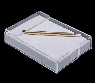 Acrylic notepad holder