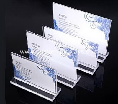 Acrylic sign holders