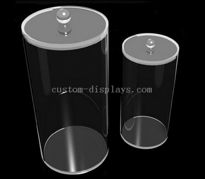 Acrylic cylinder container