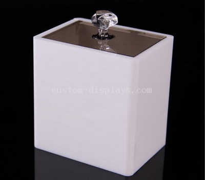 Acrylic storage boxes with lids