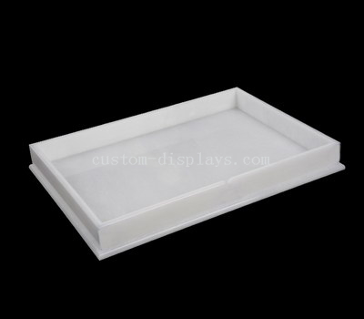 White acrylic tray