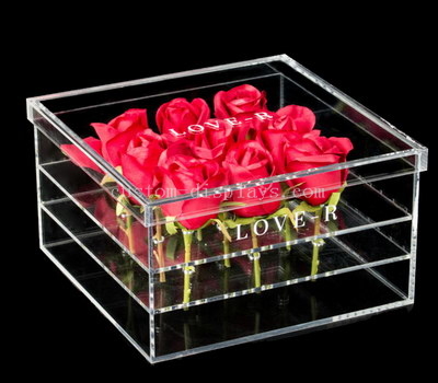 Acrylic flower box