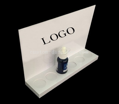 White acrylic cosmetic display