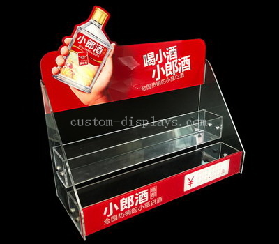 Small bottle wine display stands