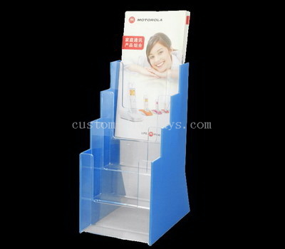 Custom colored acrylic brochure holder