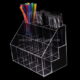 Clear acrylic pen display organizer