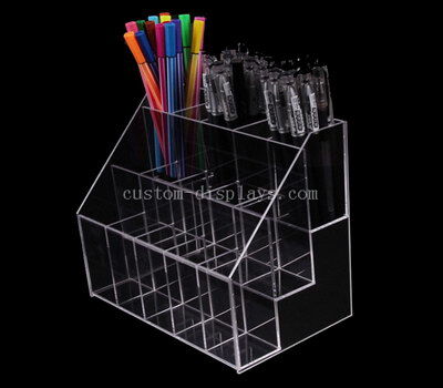 Clear acrylic pen display organizer