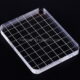 CBL-004-1 Acrylic stamp block with alignment grid