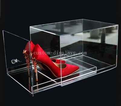 Acrylic shoe box drawer