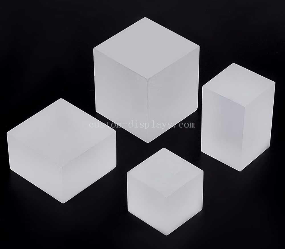 カスタムつや消しアクリルブロック
