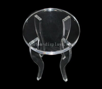 All Clear Modern Acrylic Traditional Side Table