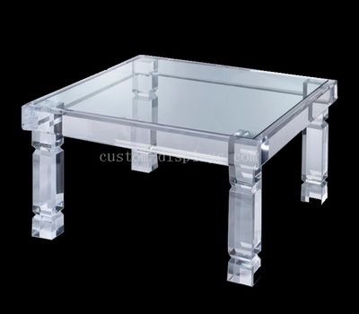 Table d'appoint en acrylique transparent en gros