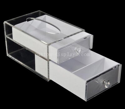 Custom acrylic box with drawers