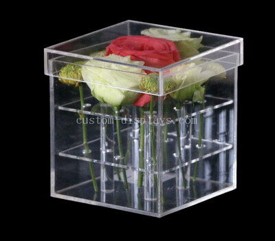 Acrylic box for flower