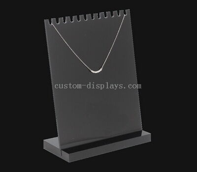 Customized acrylic jewelry necklace display stand