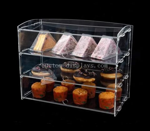 Custom perspex cake display cabinets