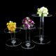 Custom clear acrylic plant stands