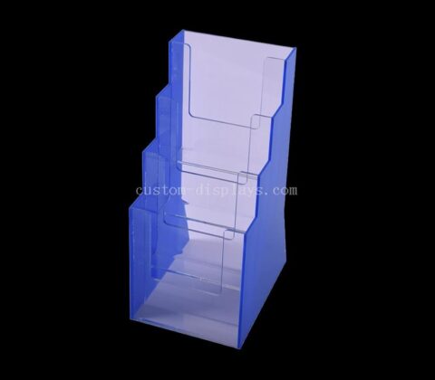 Personlized leaflet holder stand