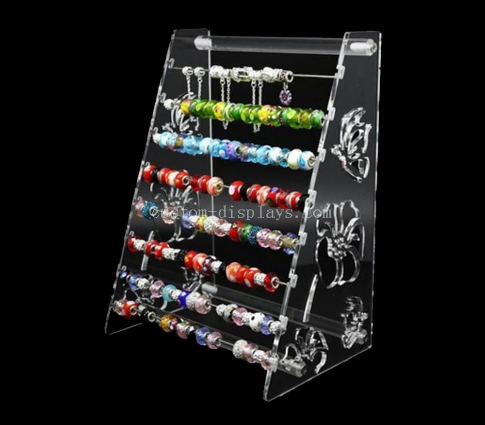 Custom made acrylic bead display stand