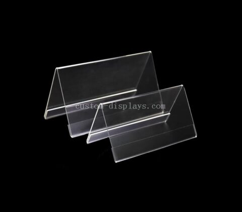 Acrylic Desk Nameplate Holder Table Tents Sign Stand Wholesale