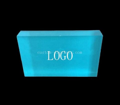 CBL-019-2 Custom acrylic brand logo blocks