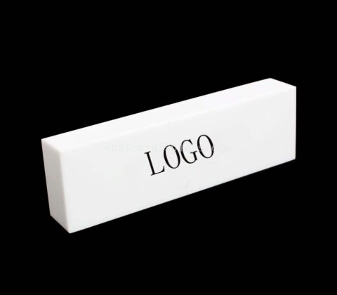 Custom acrylic brand logo blocks