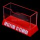 Modern Red And Clear Acrylic Business Card Holder Wholesale