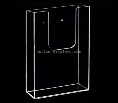 Wall Mount Clear Acrylic Brochure Holder Wholesale