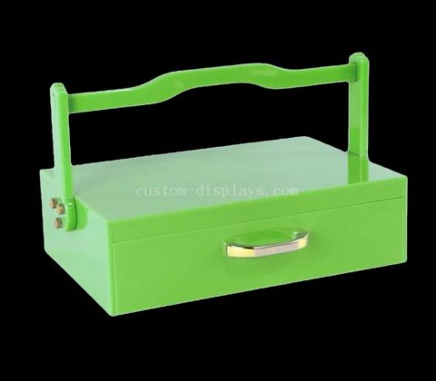 Custom Acrylic Drawer Box With Handle