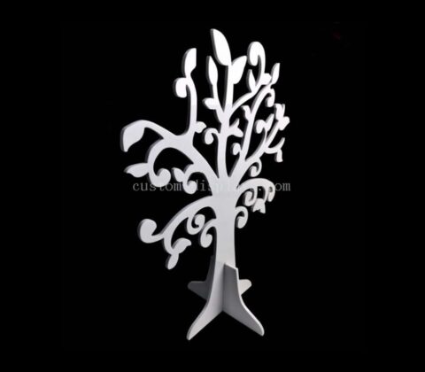 Custom 3D Tree Shape Acrylic Jewelry Hanger Hooks