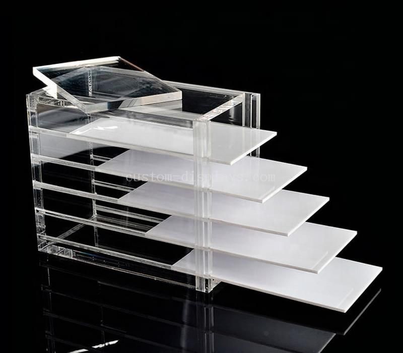 Custom Clear Acrylic False Eyelash Storage Box Eyelash Organizer