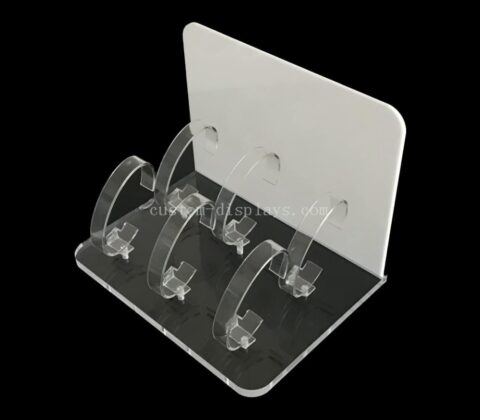 Customized Modern Design Clear Acrylic Watch Display Stand