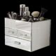 CMD-291-5 Organizzatore di cassetti per il trucco in acrilico con specchio personalizzato