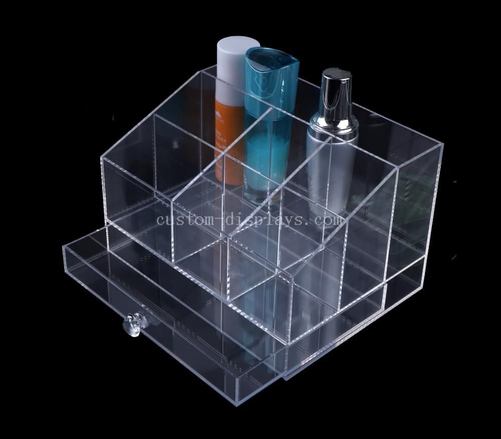 Clear Acrylic Transparent Makeup Organiser Cosmetic Storage Box Wholesale