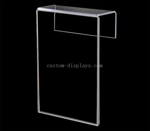 Porta-segni in acrilico Slatwall di dimensioni personalizzate
