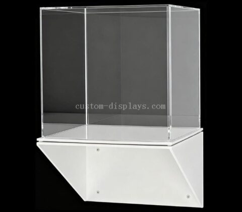 Acryl-Vitrine mit Wandregal
