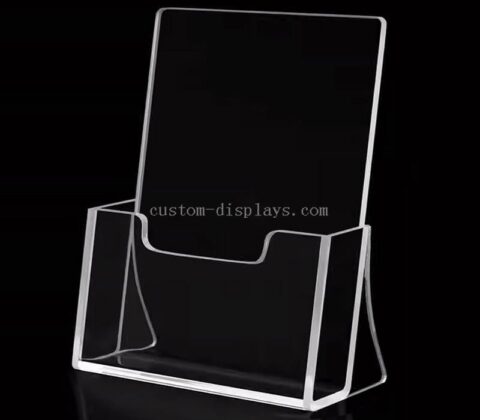 Benutzerdefinierte Größe einzelne Tasche Acryl Broschürenhalter