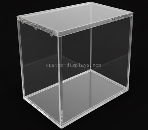 Boîte de rangement en acrylique personnalisée avec couvercle magnétique