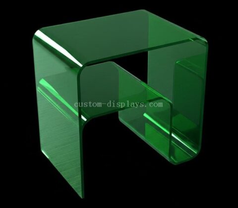 Table d'appoint en acrylique colorée personnalisée