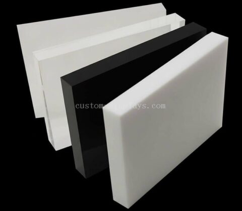 Bloc solide en acrylique fabriqué sur mesure par l'usine
