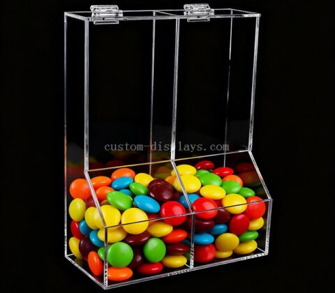 Custom Clear Acryl Gewürze und Süßigkeiten Lebensmittel Lagerung Bin